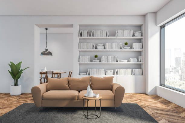 istock White living room with beige sofa 1173964248