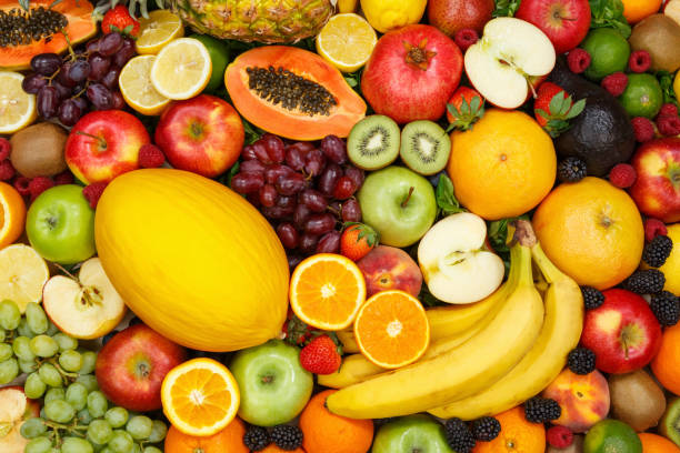 istock Fruits collection food background apple apples oranges lemons fresh fruit 1173968663