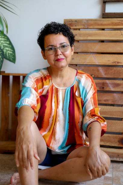 istock Portrait confident female 1173970466