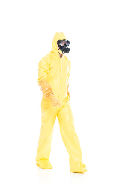 istock Man in protective clothing walking 1173979985