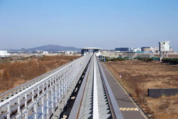 Photo of Magnetic levitation train