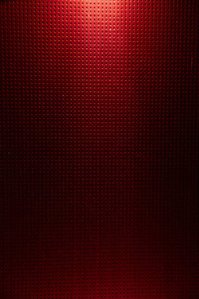 istock A short red beam shines from above to the background to a point 1173993796