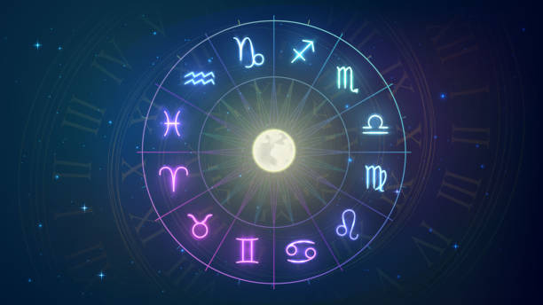 istock Signs of the zodiac in night sky 1174005777