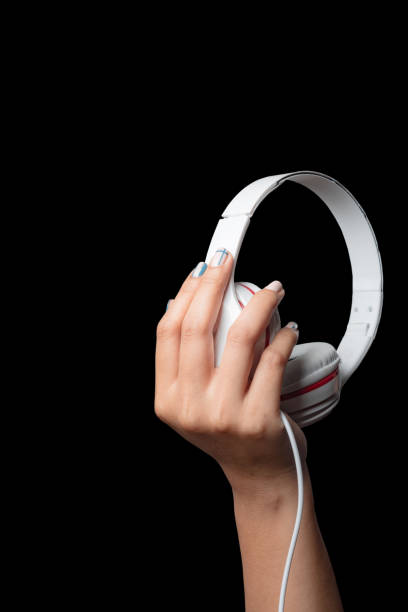 istock A woman with headphones Music technology 1174008656