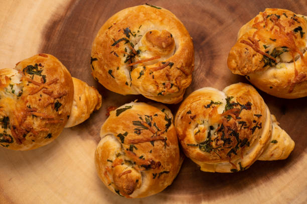 istock Seasoned Garlic Bread Buns 1174009225