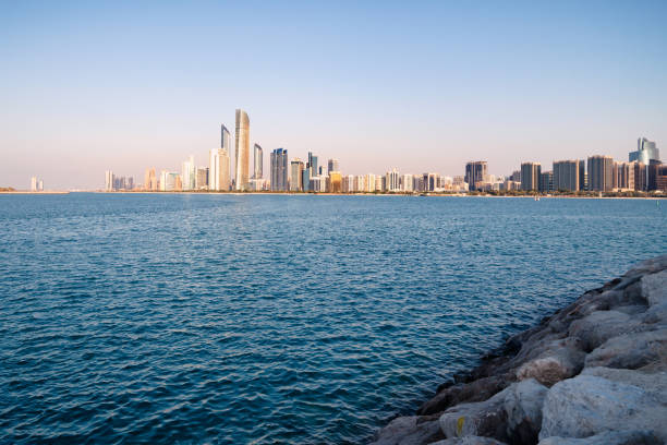 istock Dubai marina urban skyline and modern skyscrapers. 1174020755