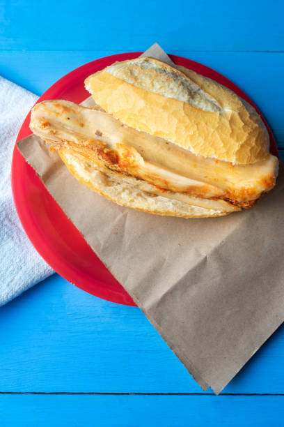 istock Mexican rajas tamal sandwich also called 