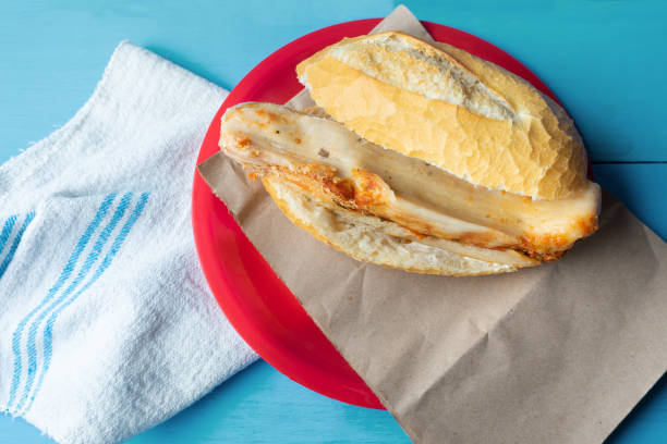 Mexican rajas tamal sandwich also called 