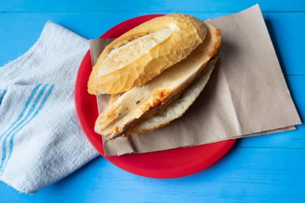 istock Mexican rajas tamal sandwich also called 