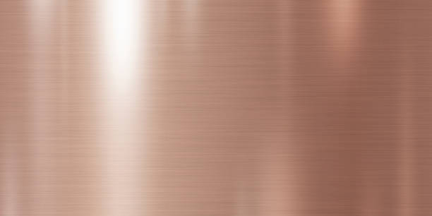 istock Rose gold metal texture background illustration 1174039559