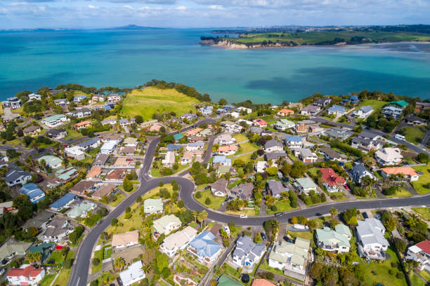 istock Gulf Harbour Aerial View 1174055629