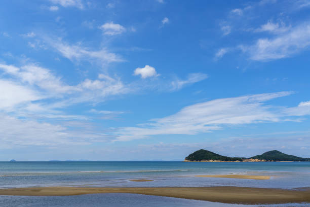 japan kagawa mitoyo chichibugahama view