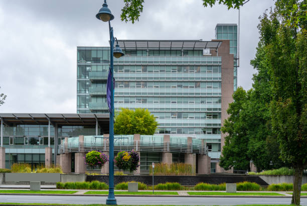 istock City hall in Richmond BC Canada 1174061855