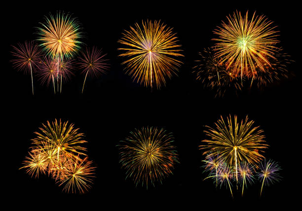 Various fireworks