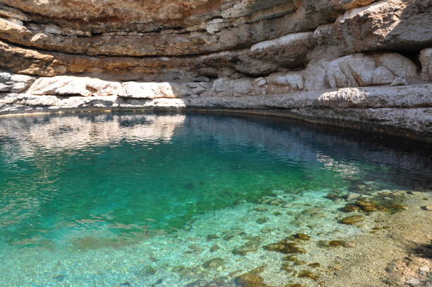 istock Bimmah sinkhole, sultanate of oman 1174069983