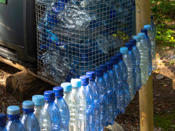 istock Empty plastic bottles are recyclable waste, garbage plastic in rubbish bin 1174089329