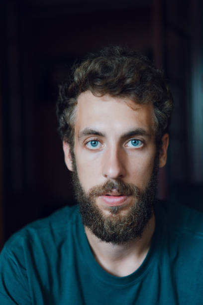 istock Portrait of Caucasian man looking in camera 1174089959