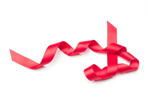 istock Red bow to decorate gifts 1174090102