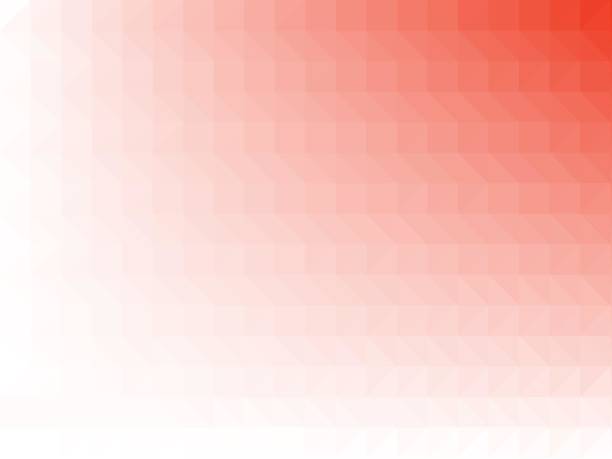 istock red Background of geometric shapes. Colorful mosaic pattern. Triangle 1174091266