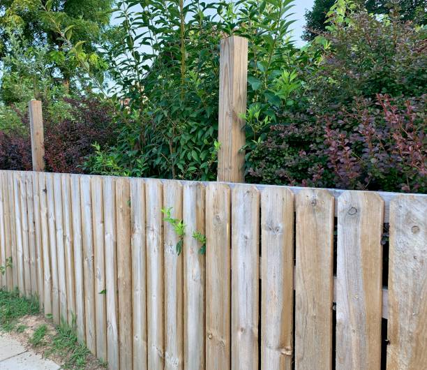 istock Wooden Fence 1174099627