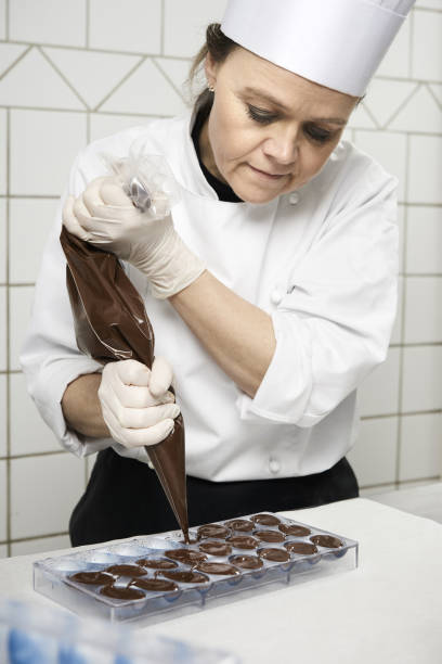 istock Handcrafted confectionery cakes and petit fou 1174101078