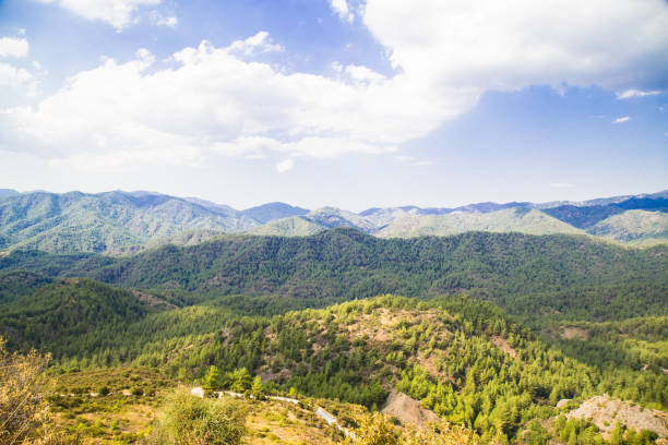 istock Mountain landscape. Cyprus island landscape 1174110083