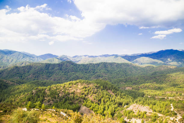 istock Mountain landscape. Cyprus island landscape 1174111368