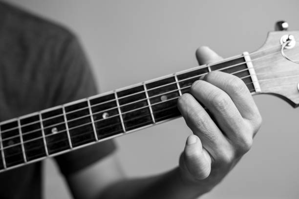 istock Musicians are catching guitar chords. 1174118789