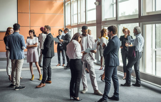 istock Business People on a Conference Meeting 1174124576