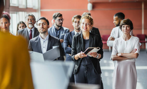 istock Business People on a Conference Event 1174127207
