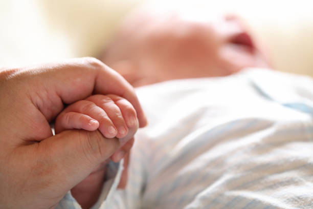istock Newborn baby boy crying 1174127807
