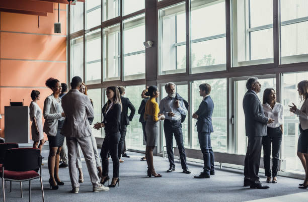 istock Business People on a Conference Event 1174129850