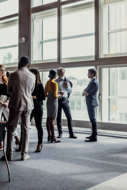 istock Business People on a Conference Event 1174130427