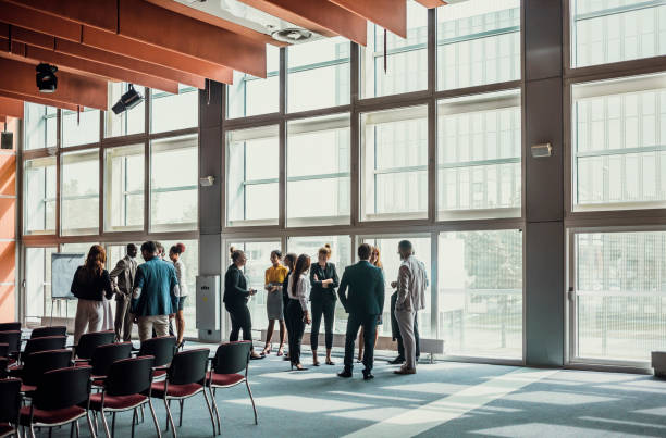 istock Business People on a Conference Event 1174131086
