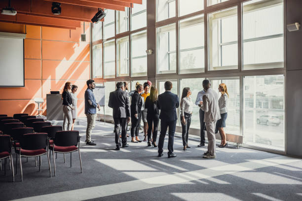 istock Business People on a Conference Event 1174131190
