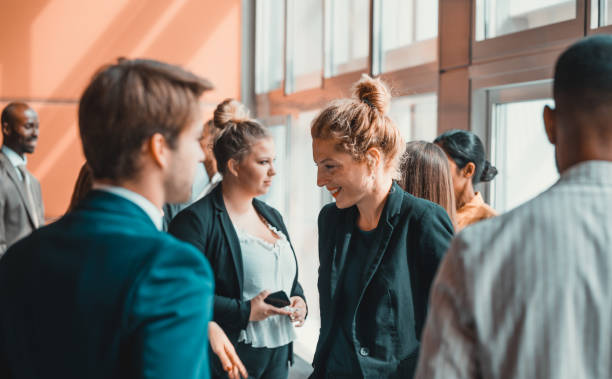 istock Business People on a Conference Event 1174131398