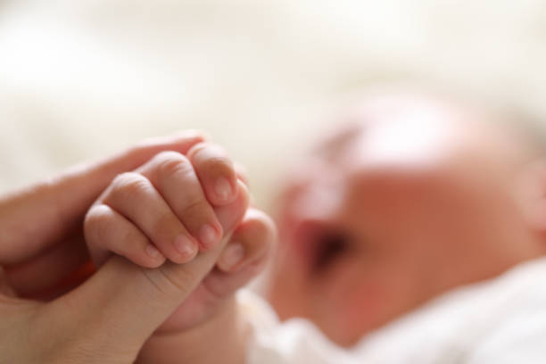 istock Newborn baby boy crying 1174131959