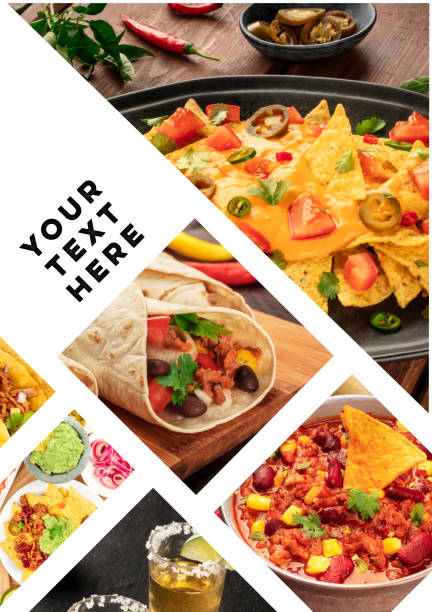 Mexican Food Collage design template. Many dishes of the cuisine of Mexico, a layout for a restaurant menu cover, an advertisement banner or flyer, etc Mexican Food Collage design template. Many dishes of the cuisine of Mexico, a layout for a restaurant menu cover, an advertisement banner or flyer, etc mexican food photos stock pictures, royalty-free photos & images
