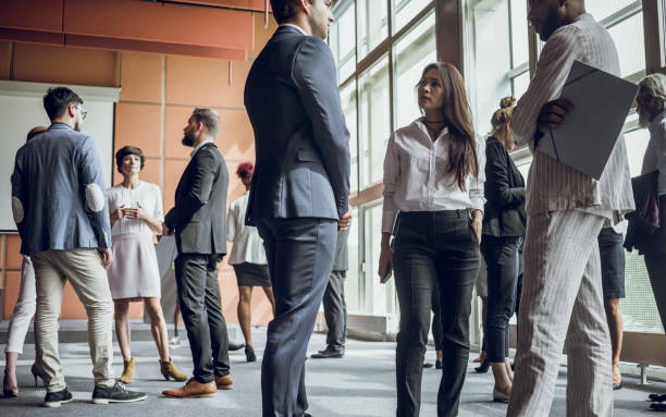istock Business People on a Conference Event 1174135605