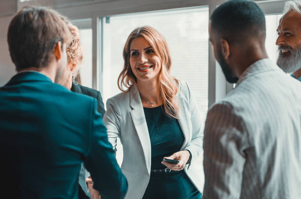 istock Business People on a Conference Event 1174135975