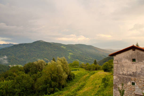 istock Stone house in the Soca Valley 1174136031