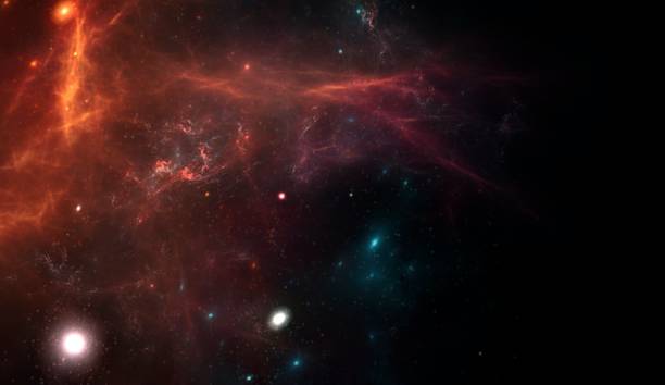 istock Planets and galaxy, cosmos, physical cosmology, science fiction wallpaper. 1174136827