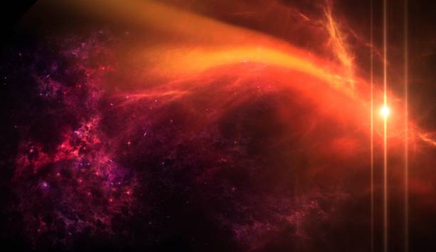 istock Planets and galaxy, cosmos, physical cosmology, science fiction wallpaper. 1174136932