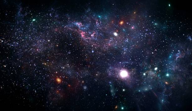 istock Planets and galaxy, cosmos, physical cosmology, science fiction wallpaper. 1174137083