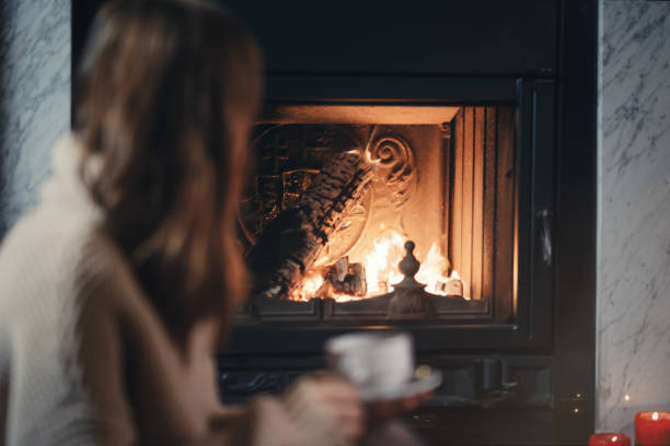 istock Beautiful girl in a warm sweater 1174143277