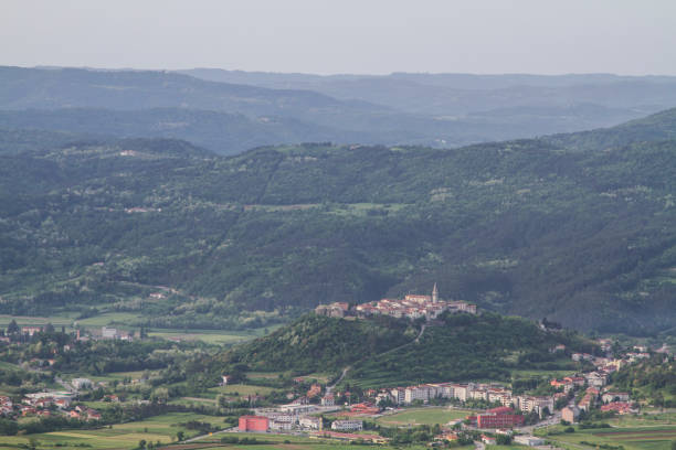 istock view of Buzet 1174148769
