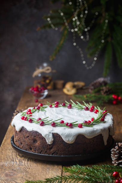 istock Traditional Christmas cake 1174150961