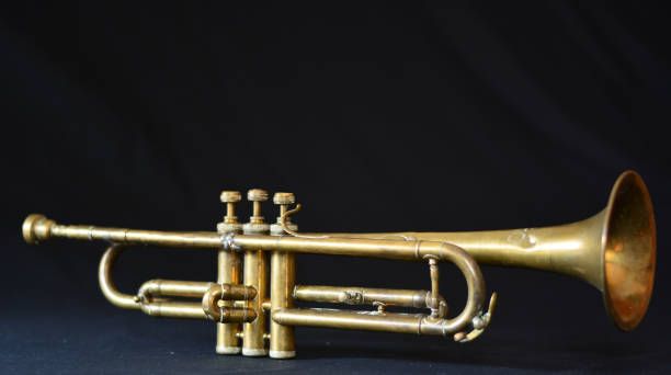 istock an ancient jazz trumpet in an old attic 1174176677