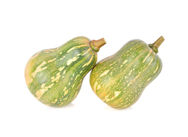 istock whole fresh butternut pumpkin with stem on white background 1174180666
