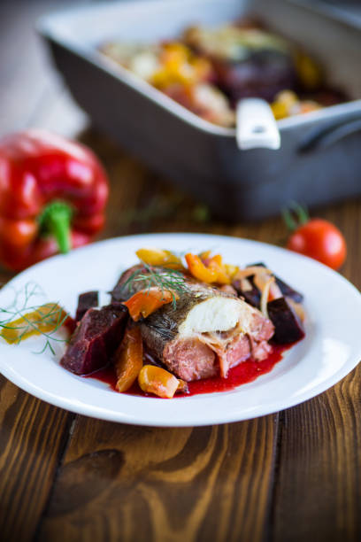 istock fish stew with beets and other vegetables in a plate 1174188505